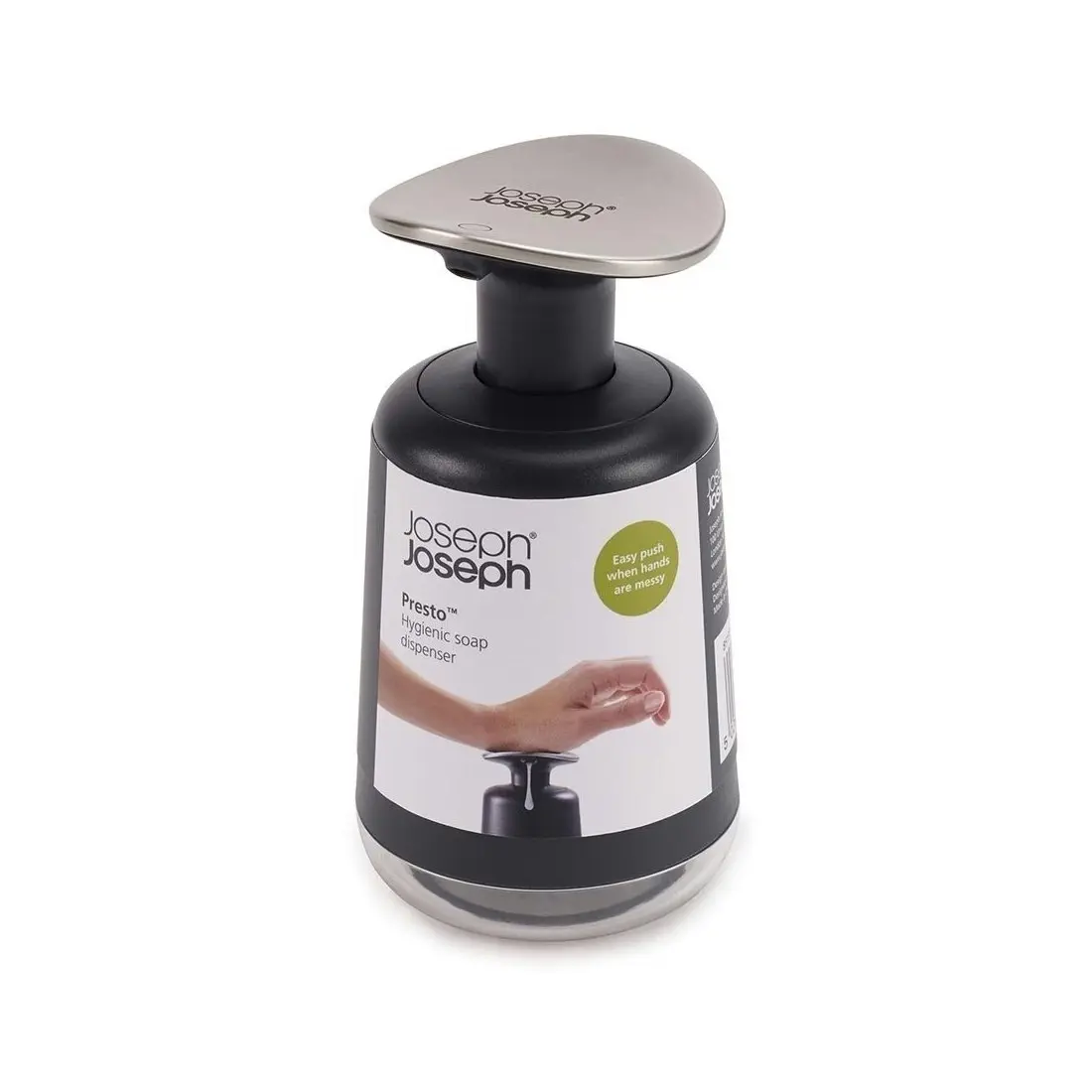 Joseph Joseph Presto Soap Dispenser - Grey