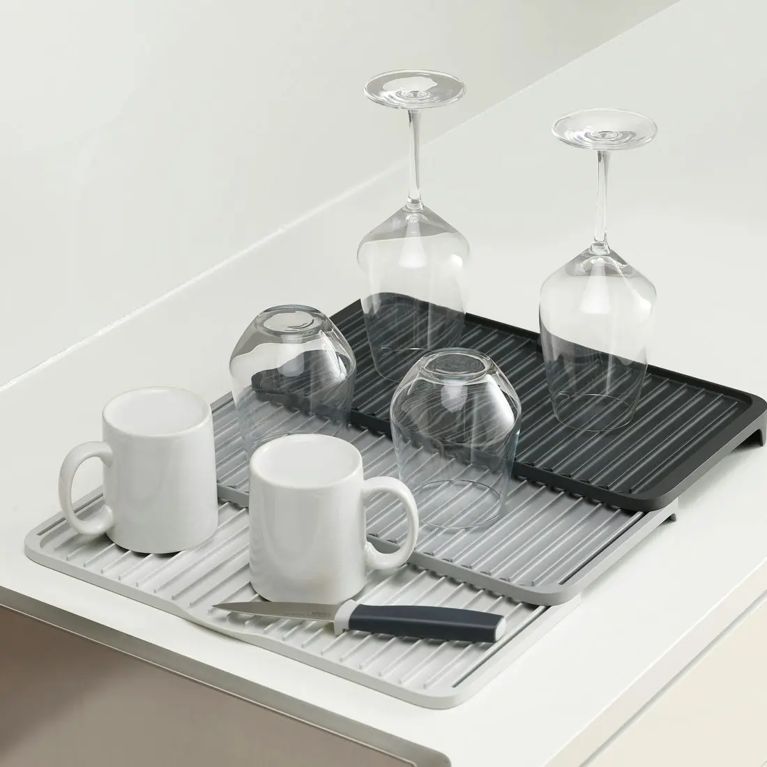 Joseph Joseph Tier Expandable Draining Board - Grey