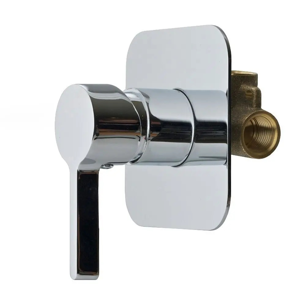 Vale Brighton Wall Mounted Shower Mixer - Chrome