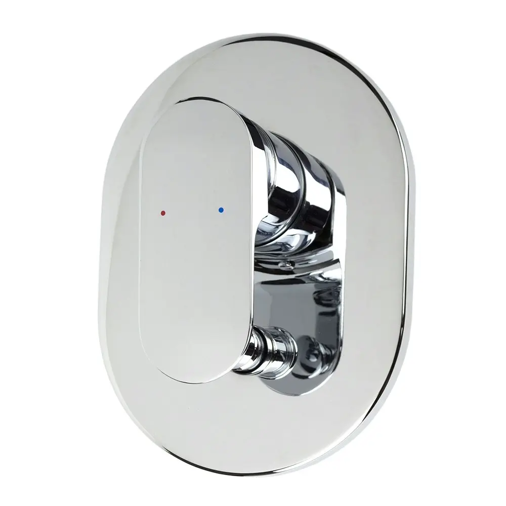 Vale Symphony Wall Mounted Bath and Shower Mixer with Diverter - Chrome