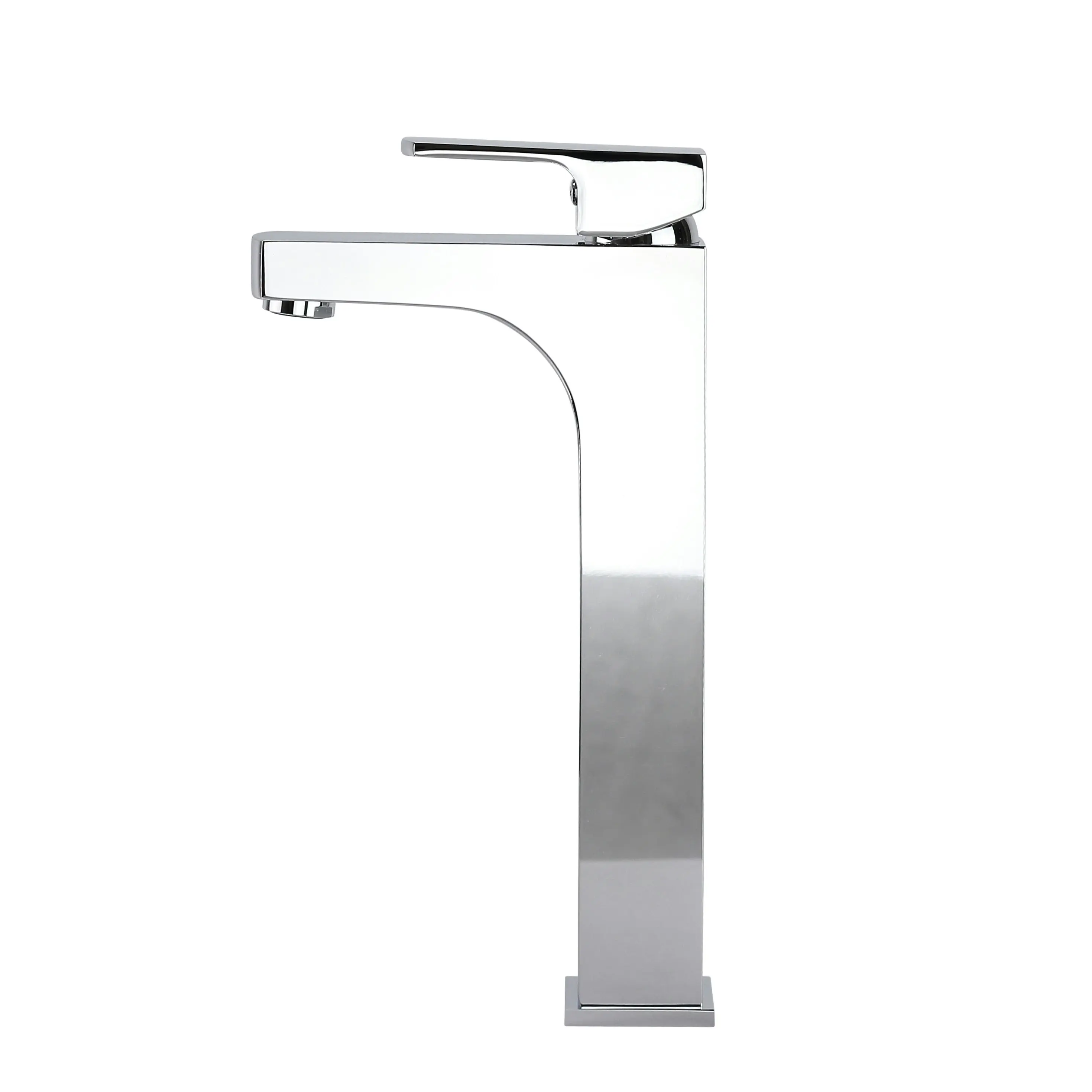 Aguzzo Terrus Tall Single Lever Basin Mixer - Polished Chrome