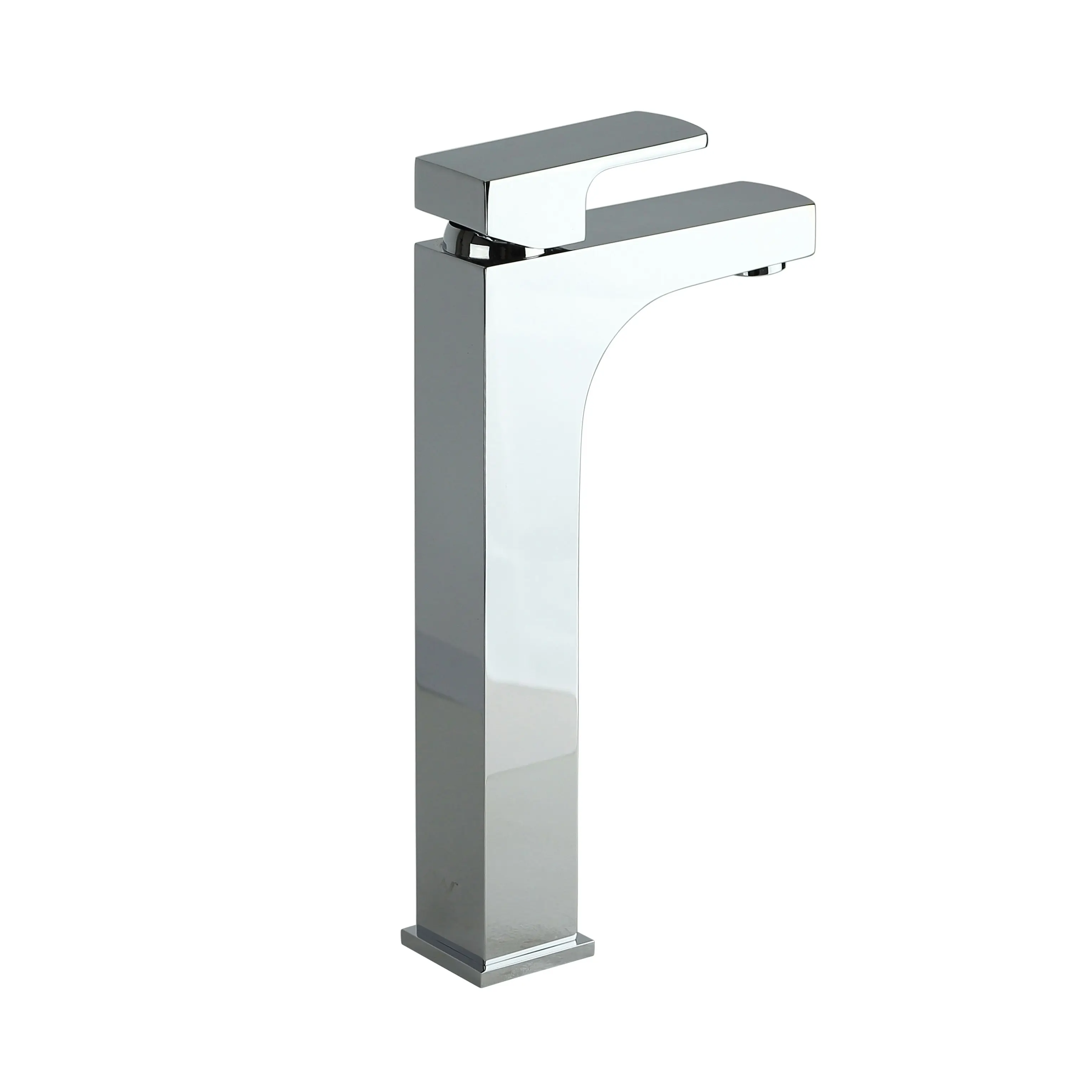 Aguzzo Terrus Tall Single Lever Basin Mixer - Polished Chrome