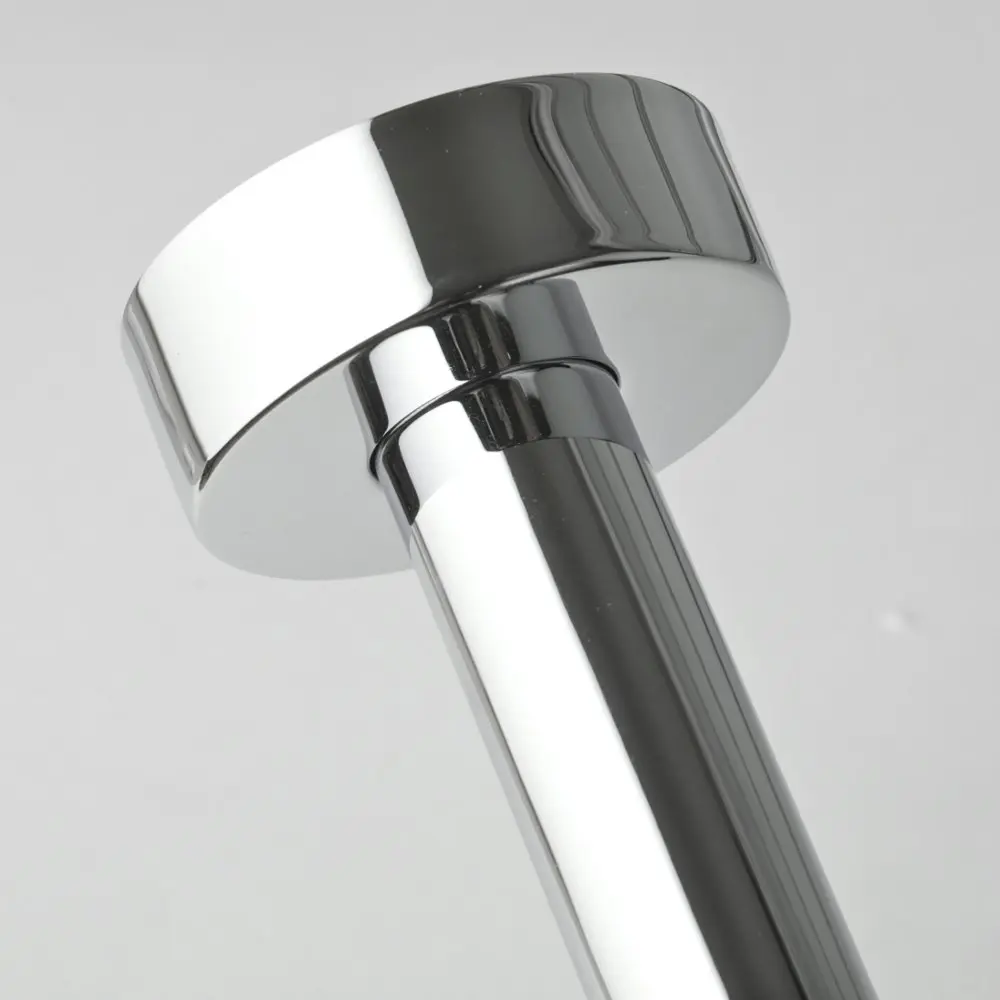 Vale 200mm Ceiling Mounted Round Shower Arm - Chrome