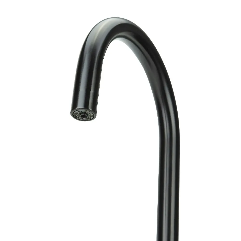 Swedia Otto Stainless Steel Kitchen Mixer Tap - Black Satin