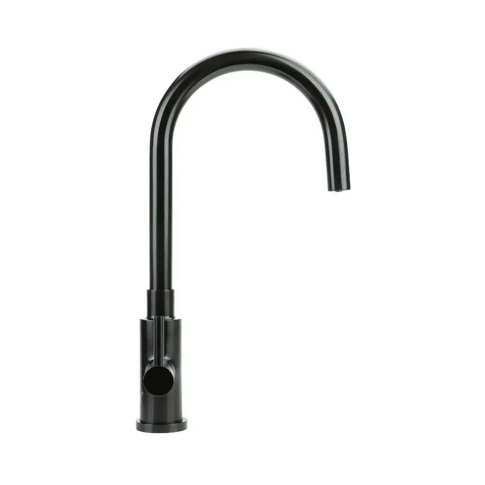 Swedia Otto Stainless Steel Kitchen Mixer Tap - Black Satin