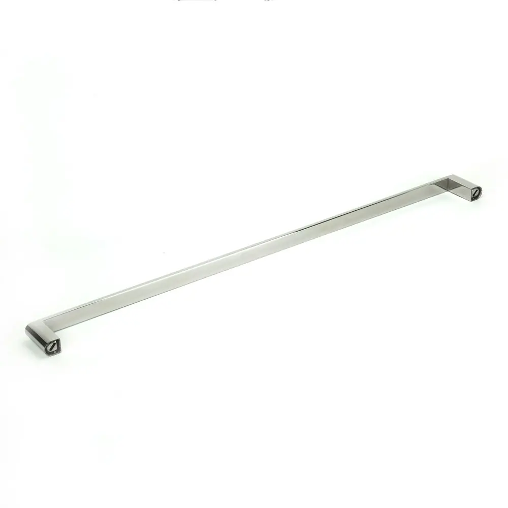 Vale Fluid 900mm Single Towel Rail - Polished Stainless Steel