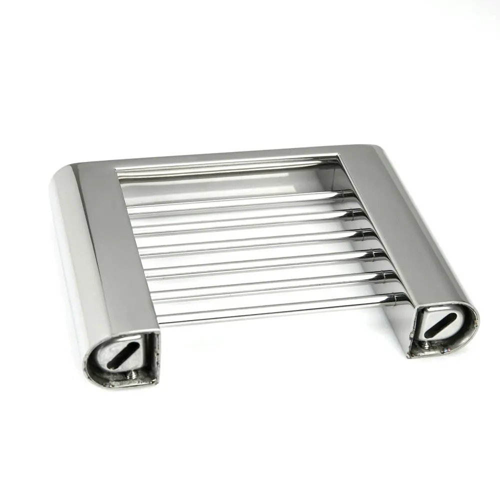 Vale Fluid Soap Basket Dish - Polished Stainless Steel