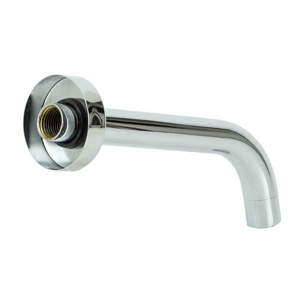 Vale Symphony Wall Mounted Round Bath Spout - Chrome