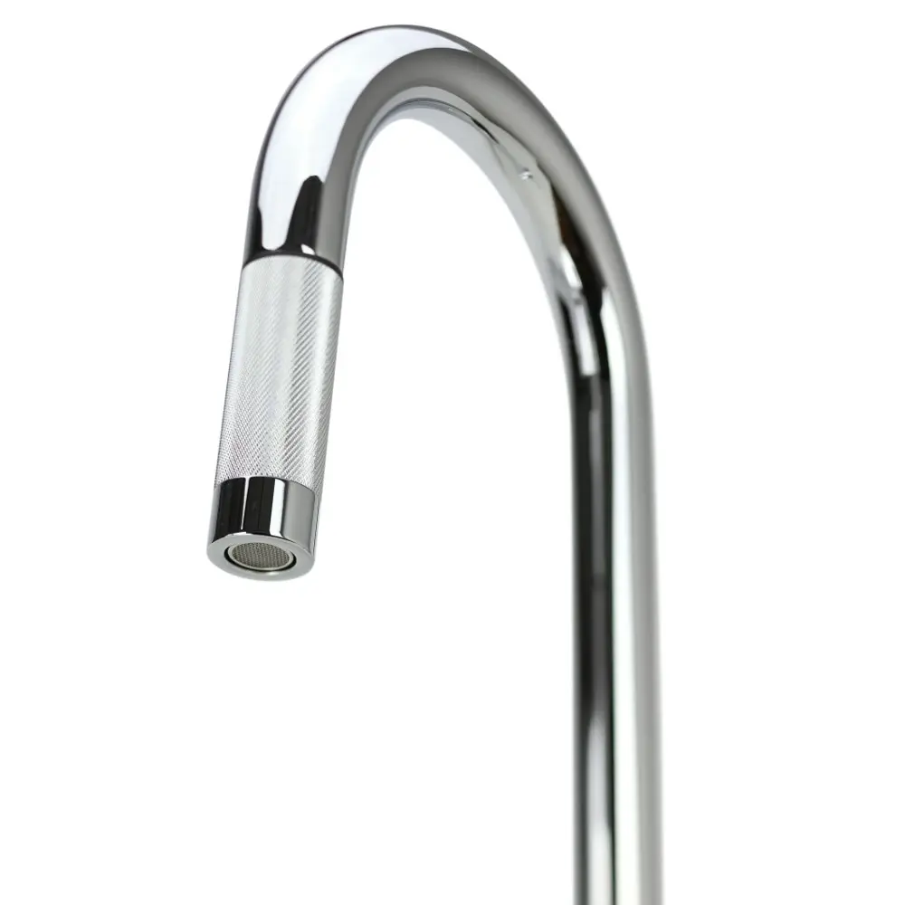 Vale Superb Pull Out Goose Neck Kitchen Mixer Tap - Chrome