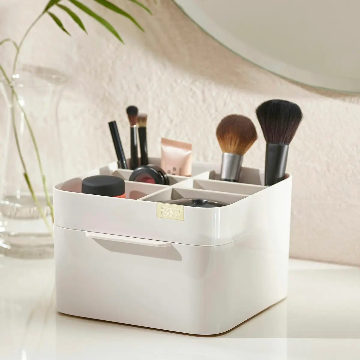 Joseph Joseph Viva Cosmetic Organiser with Drawer - Shell