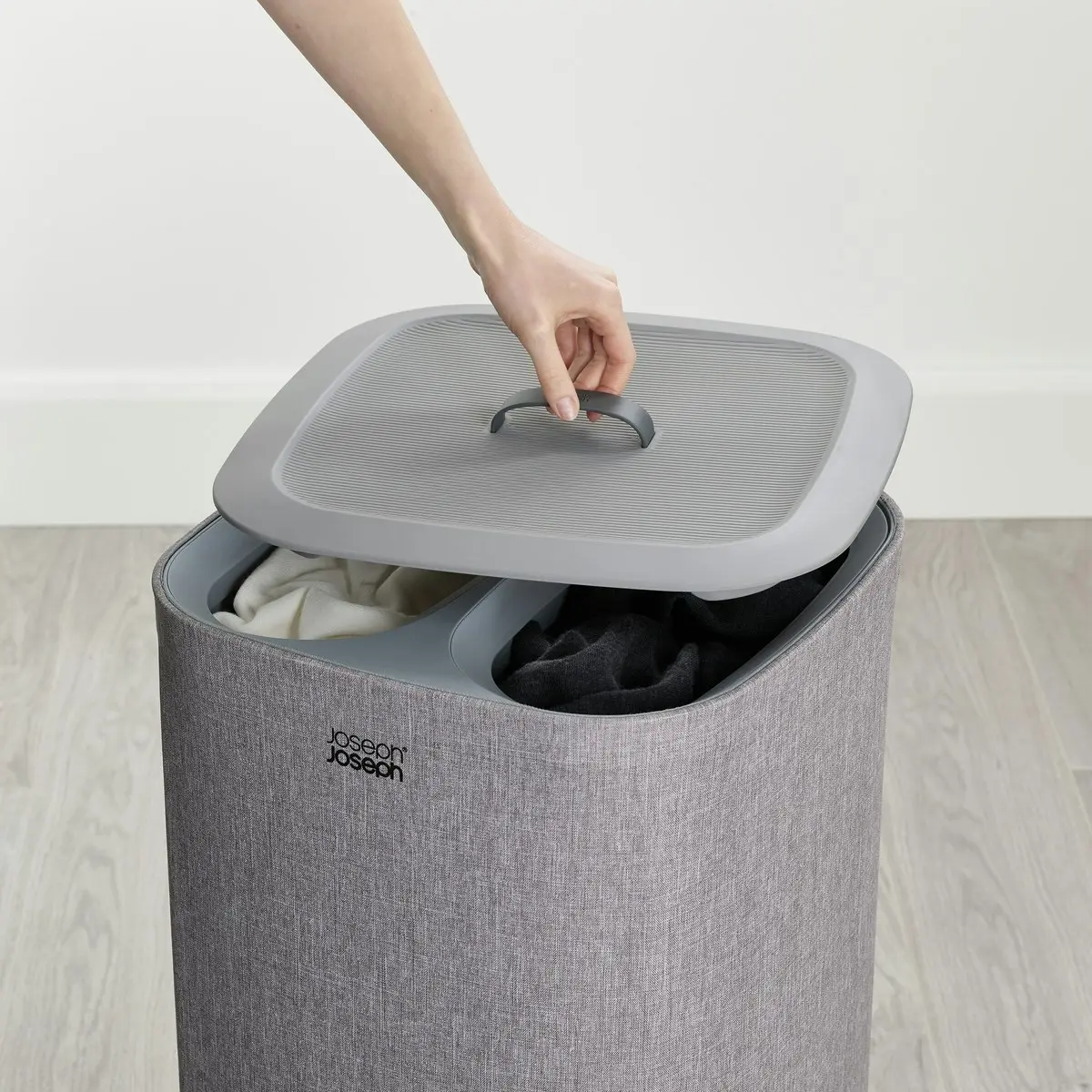 Joseph Joseph Tota 60 Litre Laundry Separation Basket - Grey