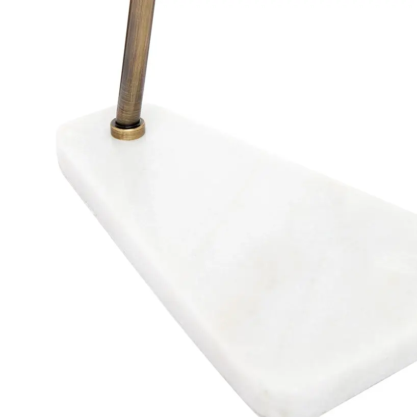 Cafe Lighting Jaggar Marble Task Lamp - Brass