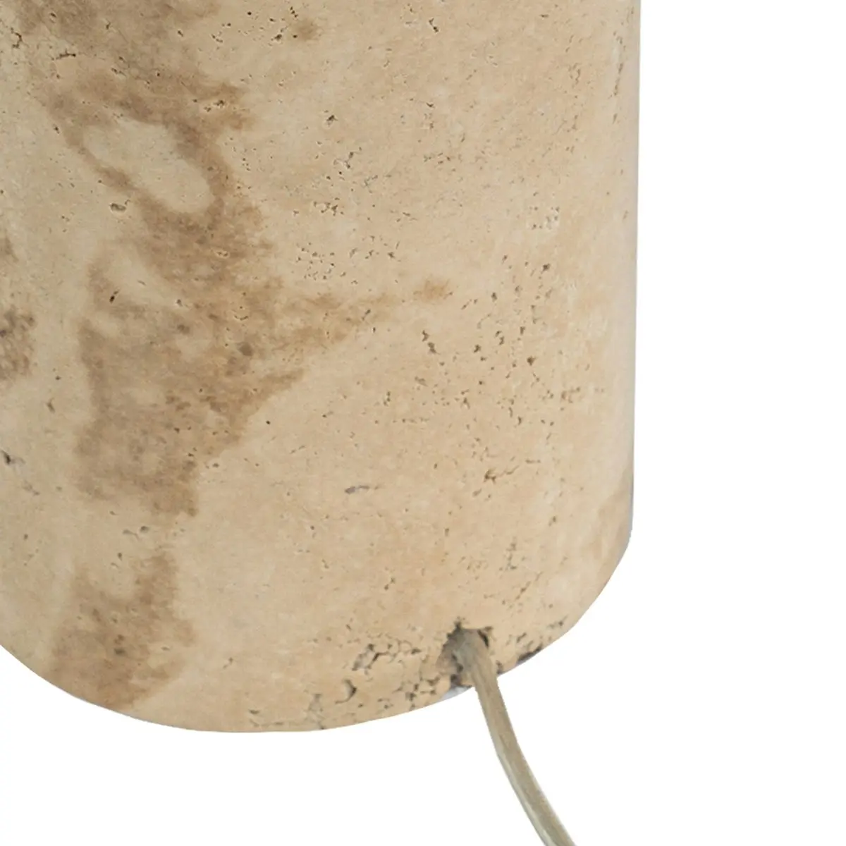 Cafe Lighting Pisano Travertine Table Lamp - White