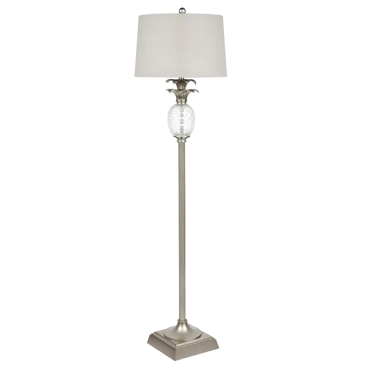 Cafe Lighting Langley Floor Lamp - Antique Silver