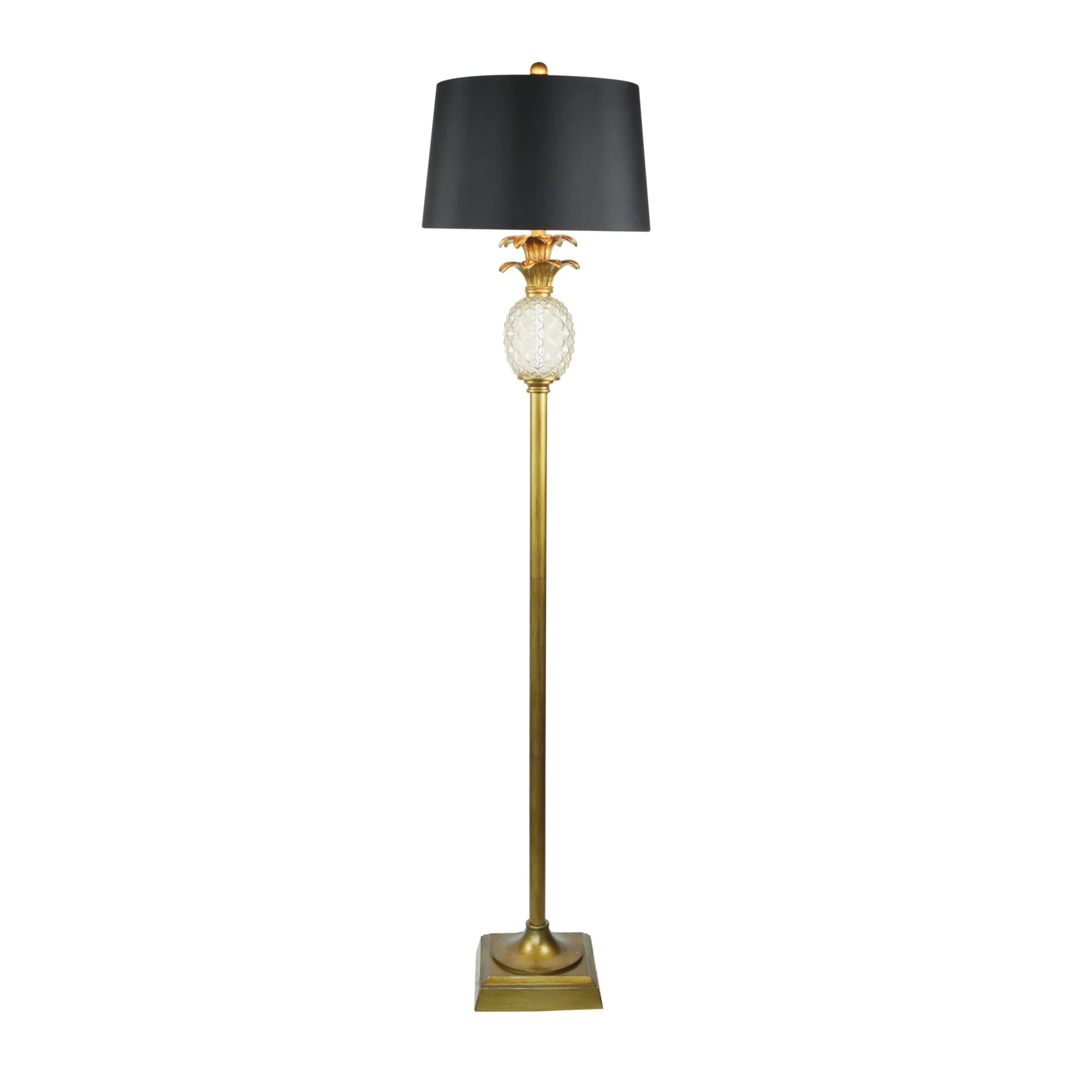 Cafe Lighting Langley Floor Lamp - Antique Gold