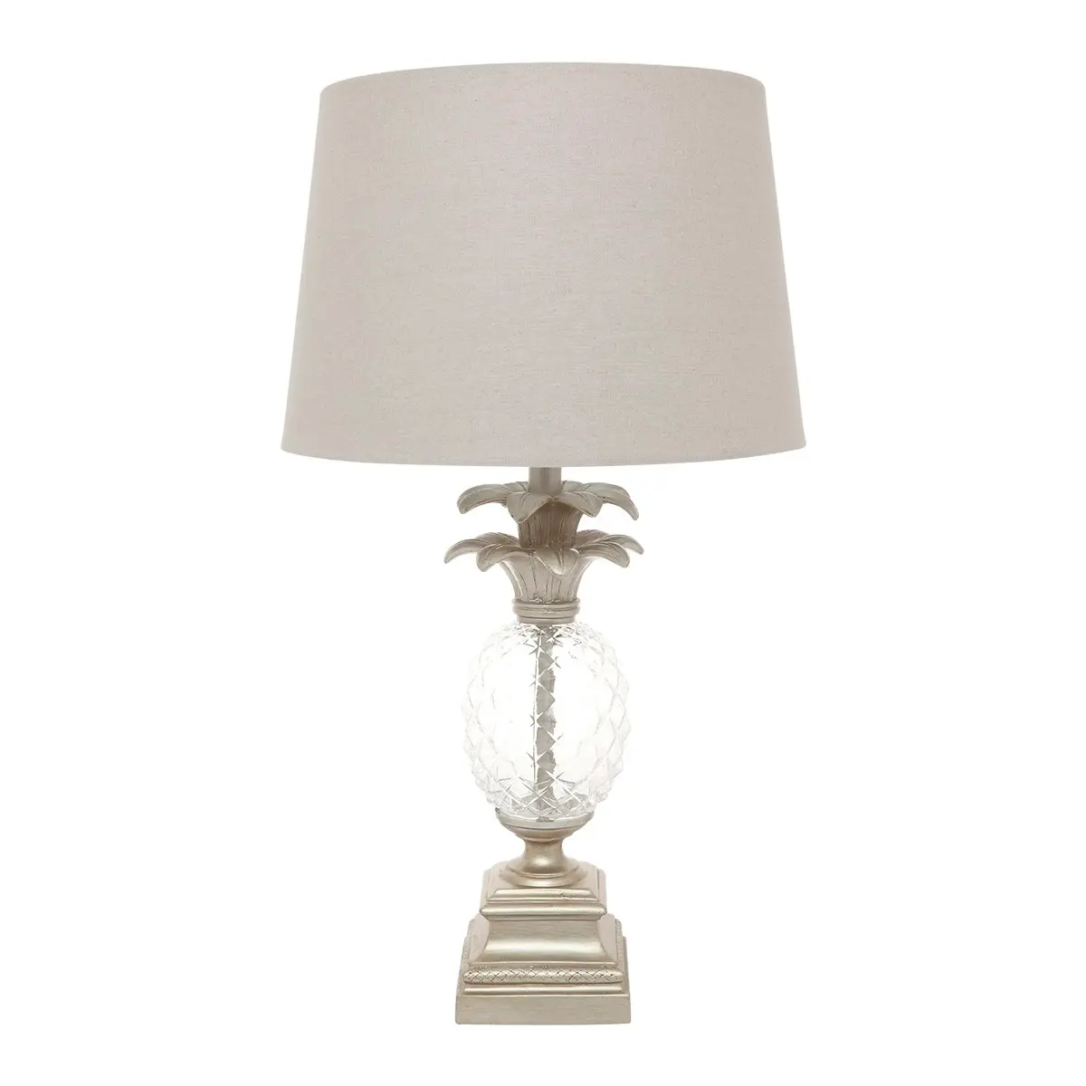 Cafe Lighting Langley Table Lamp - Antique Silver