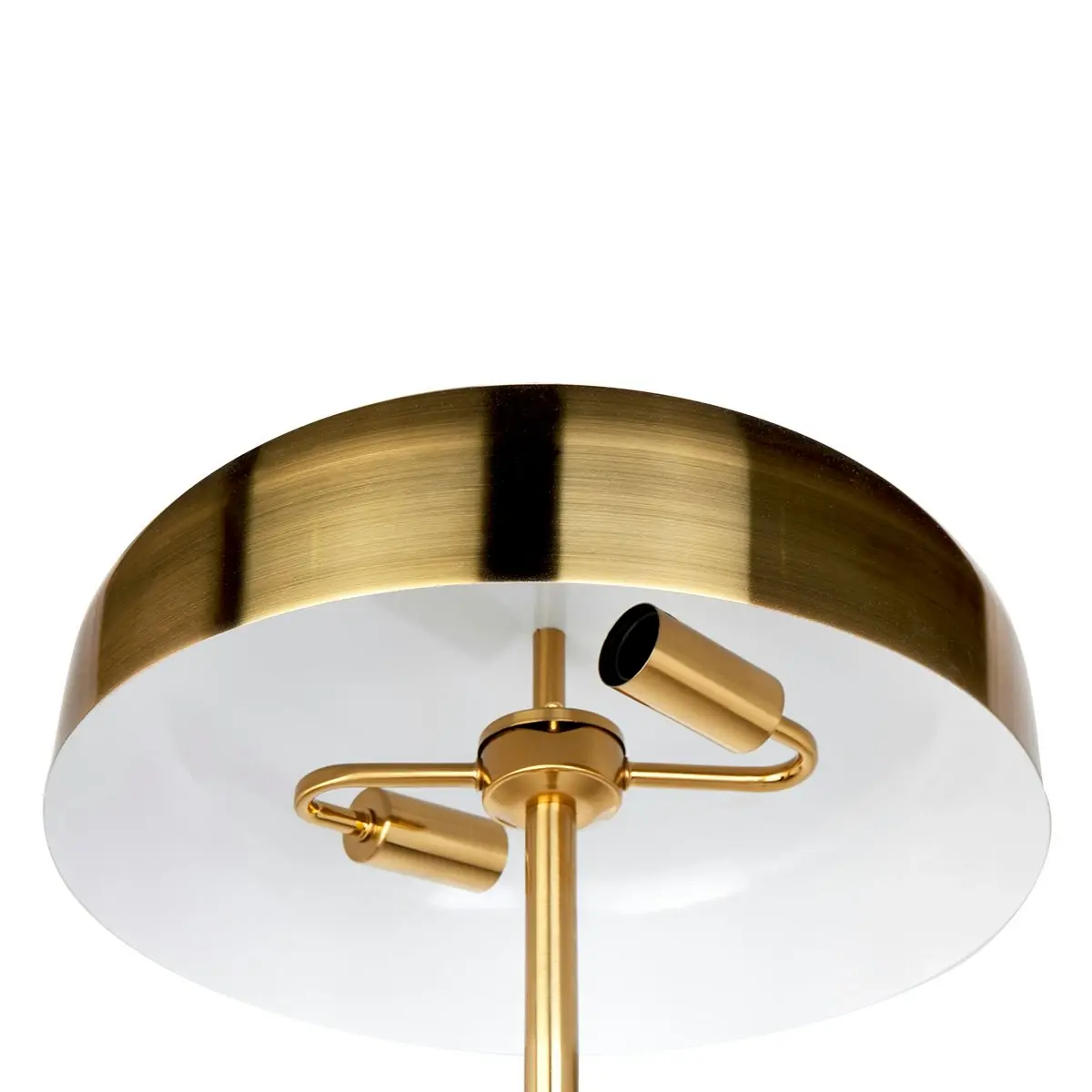 Cafe Lighting Sachs Floor Lamp - Polished Brass