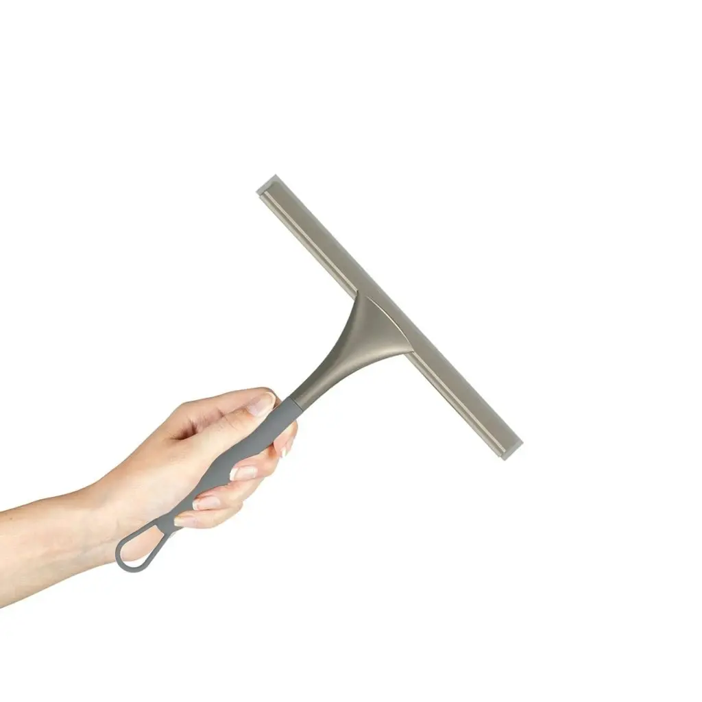 Better Living Soft Grip Shower Squeegee - Grey/Nickel