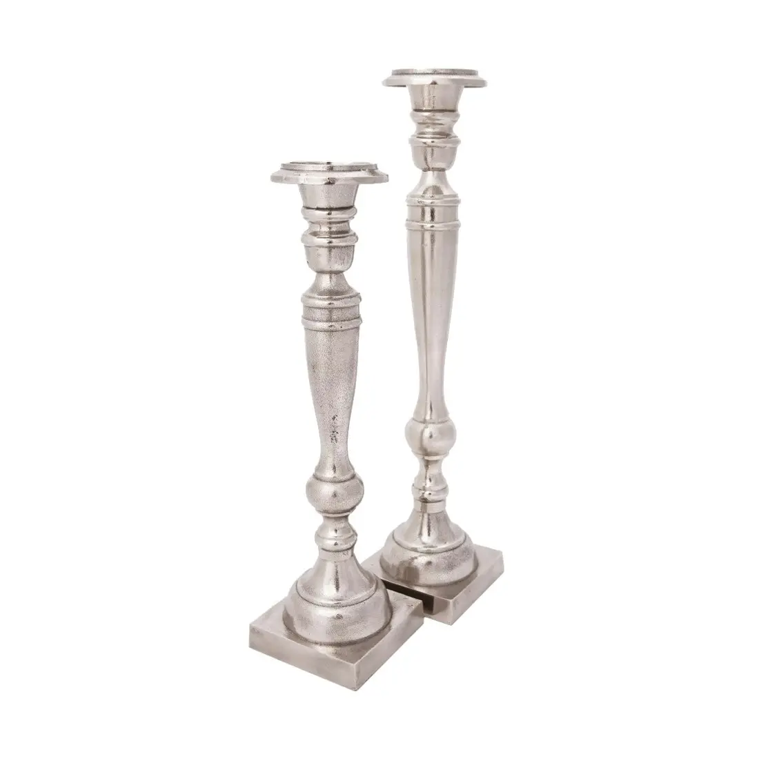 SSH Collection Athena 58cm Single Candle Stand - Antique Nickel Finish