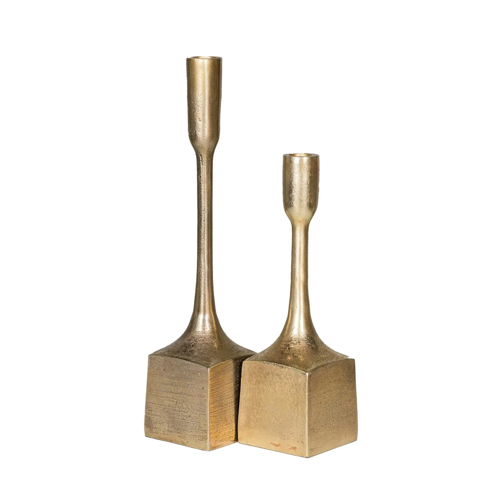 SSH Collection Samuel 39cm Tall Candle Stand - Brass