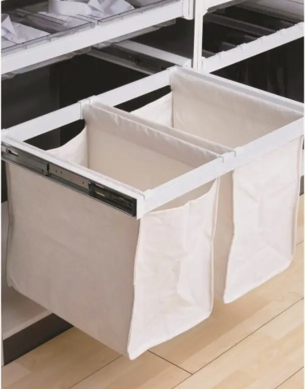 Heuger Pull Out Storage Bag/Laundry Hamper for 60cm wide Cabinet