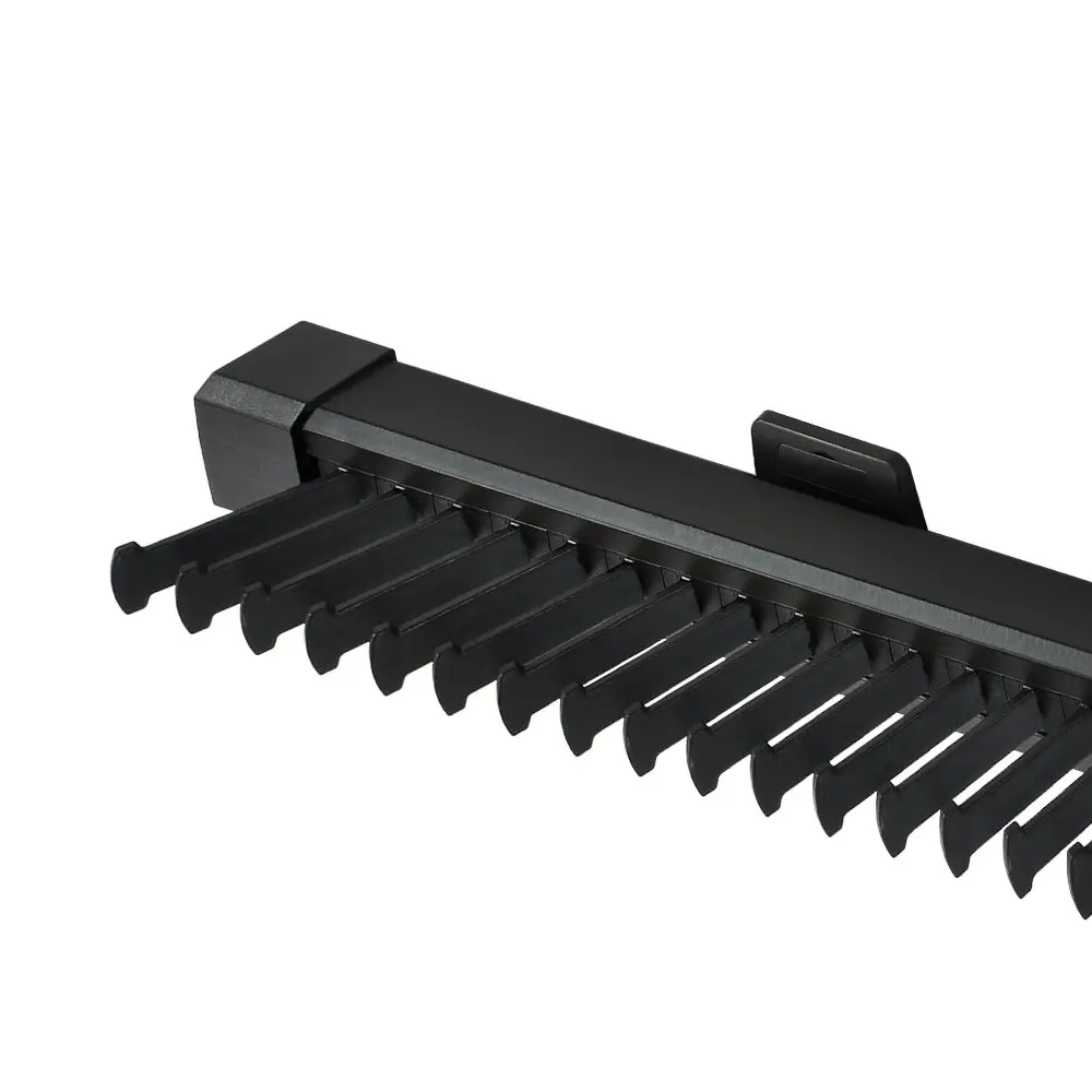 Heuger Slide-Out Side-Mounted Tie Rack - Dark brown