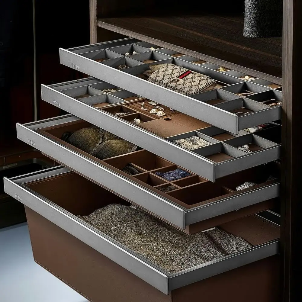 Higold A Series Pull Out Accessories/Jewellery Storage Box (for 90cm cupboard)