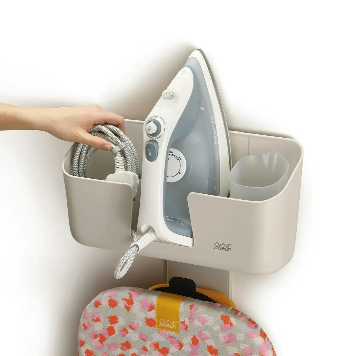 Joseph Joseph IronHub Ironing Storage Caddy - Ecru