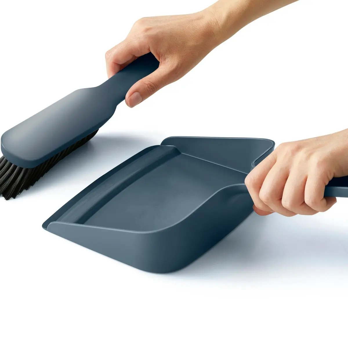 Joseph Joseph CleanStore Wall-mounted Dustpan & Brush with Dust-shield Storage