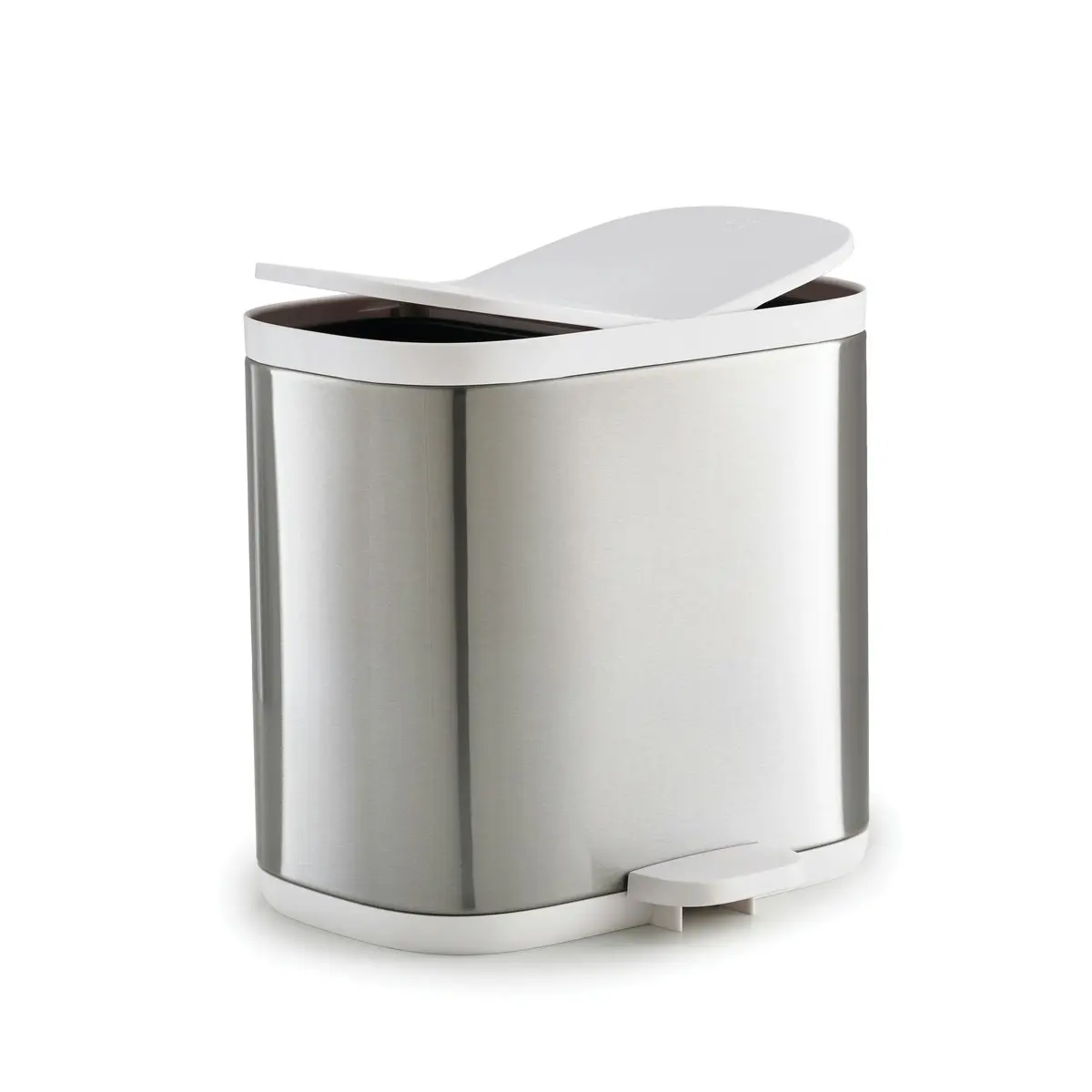 Joseph Joseph Split 6 Litre Steel Waste and Recycling Bin