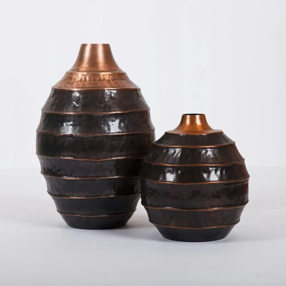 SSH Collection Cocoon Small 30cm Tall Vase - Copper