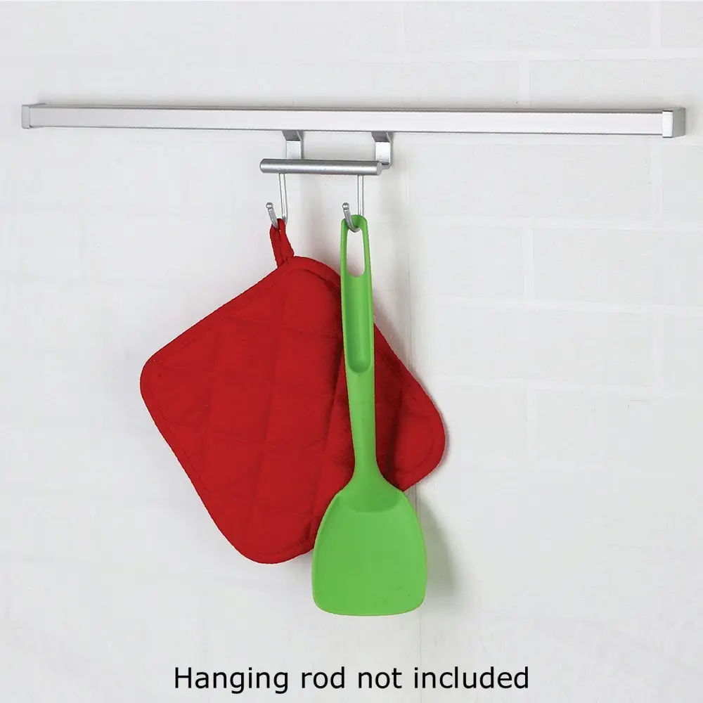 Elite Butler Kitchen Wall Storage - Double Hanging Hook