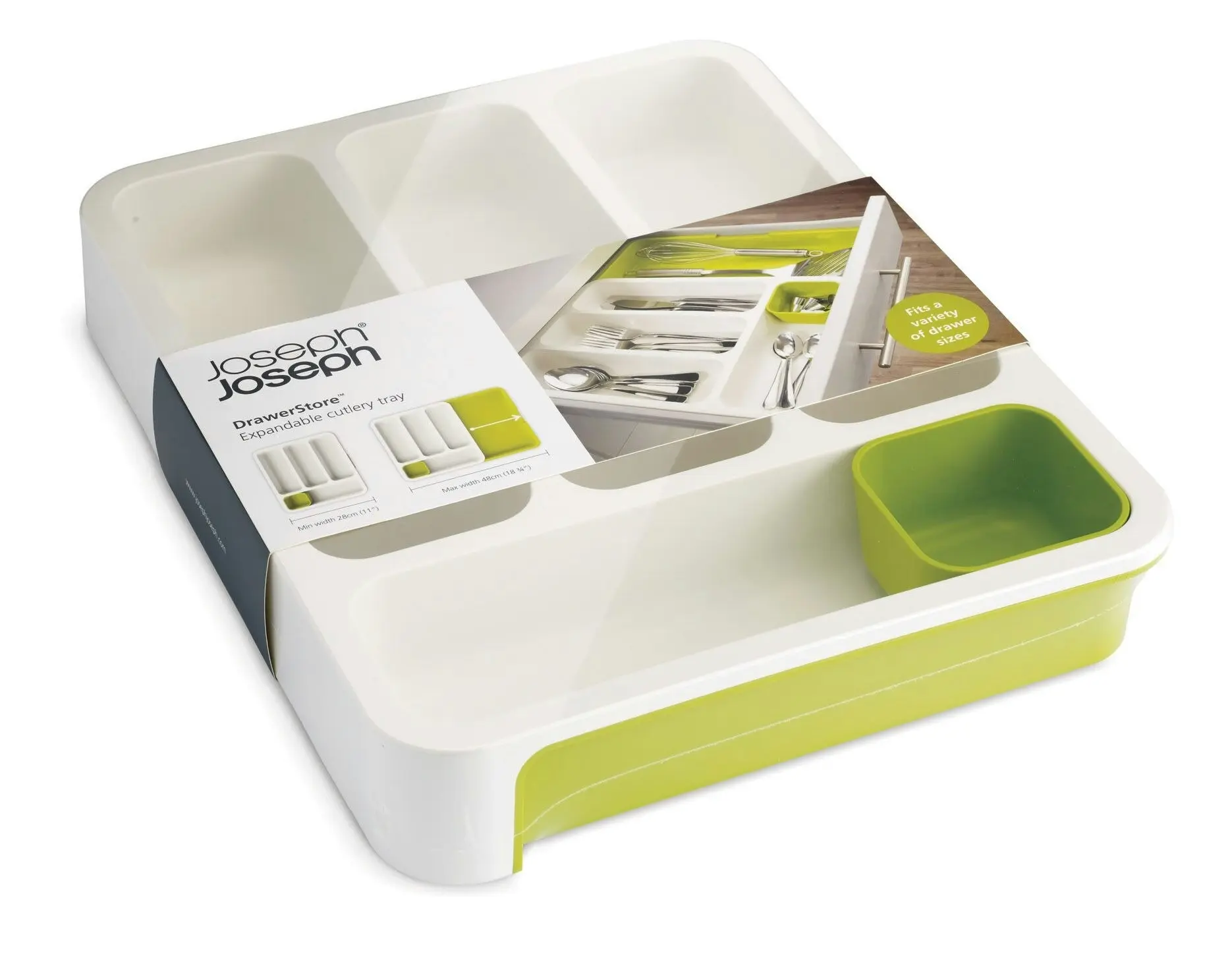 Joseph Joseph DrawerStore - Cutlery Tray - Grey