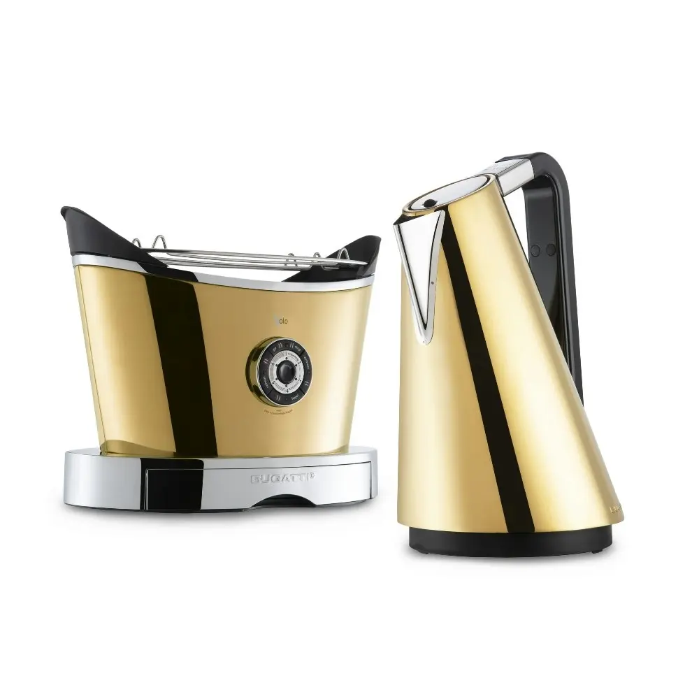 Bugatti Volo 2 Slice Toaster - Gold