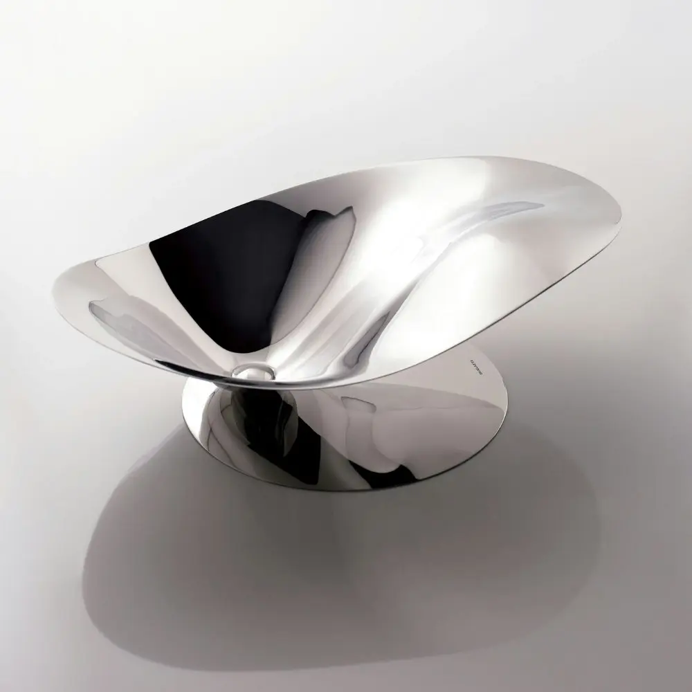 Bugatti Petalo Fruit Bowl - Inox