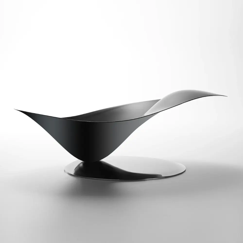 Bugatti Petalo Fruit Bowl - Black