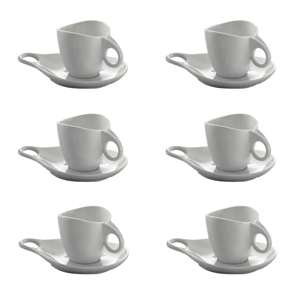 Bugatti Milla 6 Piece Tea Cups and Saucers