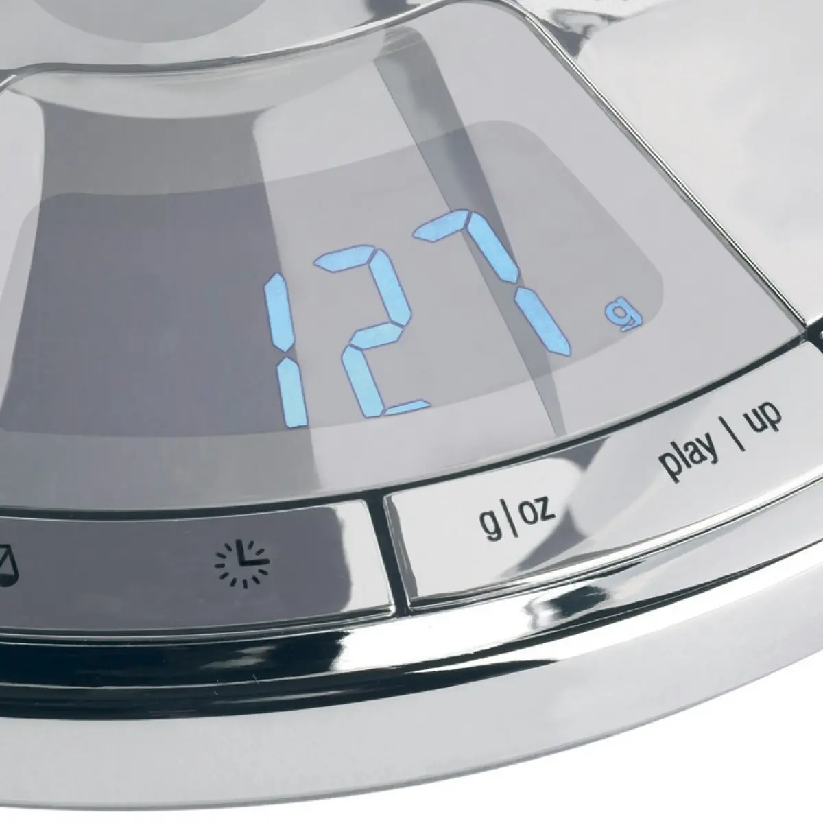 Bugatti Uma Electronic Kitchen Scales and Timer - Chrome