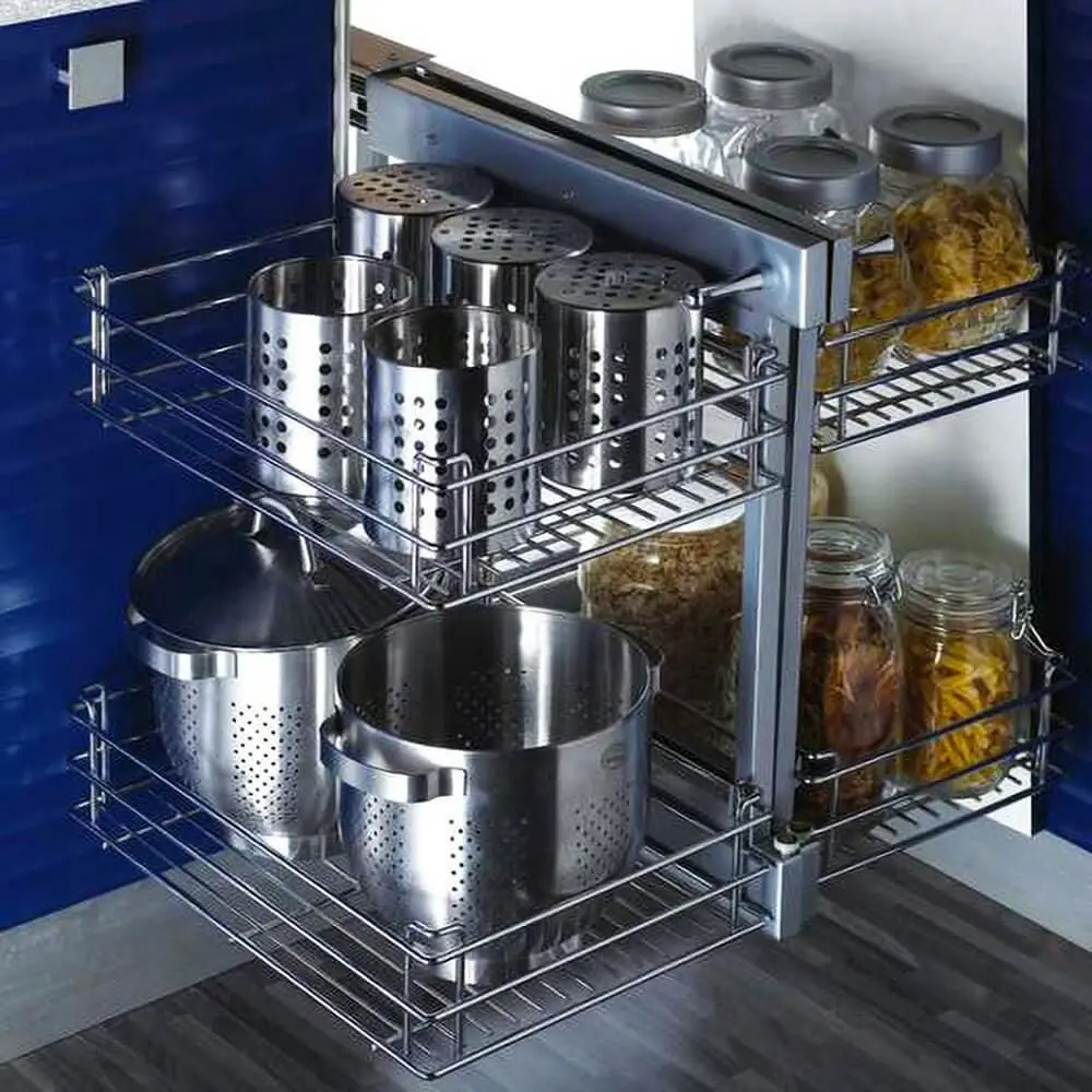 Elite Show Hand Magic Corner II Pull-Out Kitchen Corner Storage