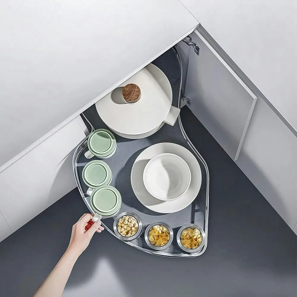 Higold Diamond Left Opening Swing Out Kitchen Corner Storage (for 90cm corner cupboard)