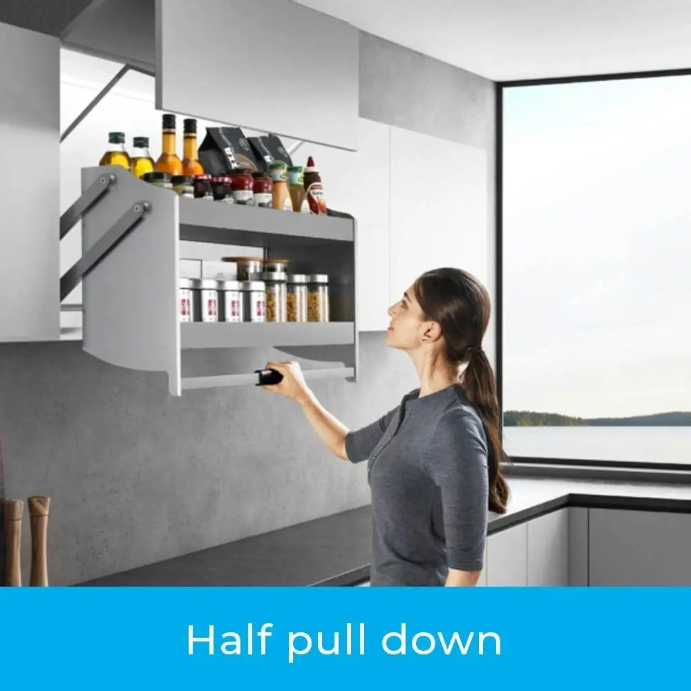 Higold Shearer Pull Down Overhead Cabinet Storage (for 60cm cupboard)