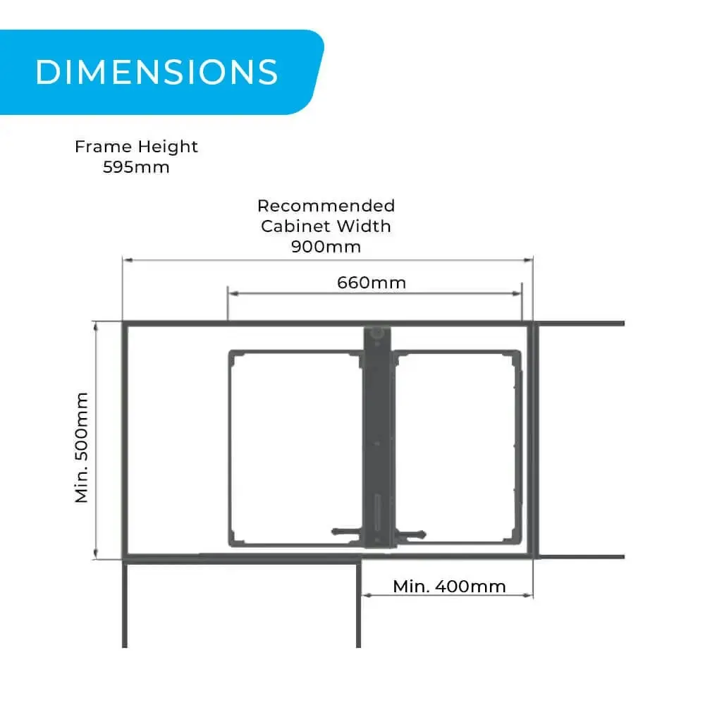 Higold Diamond Show Hand Magic Corner II Pull Out Kitchen Storage (for 90cm Blind Corner)