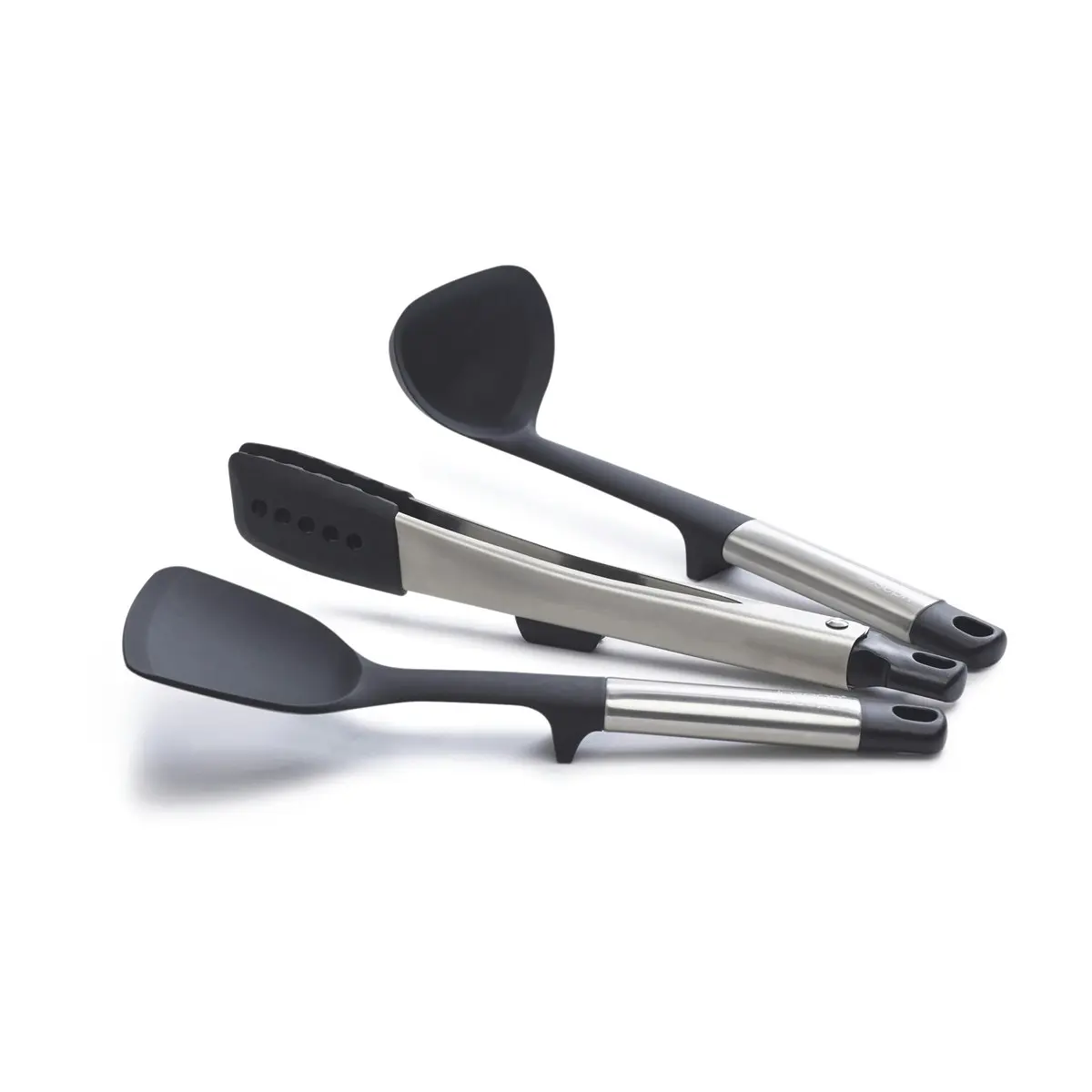 Joseph Joseph Elevate Fusion 3-piece Silicone Utensil Set with Storage Stand