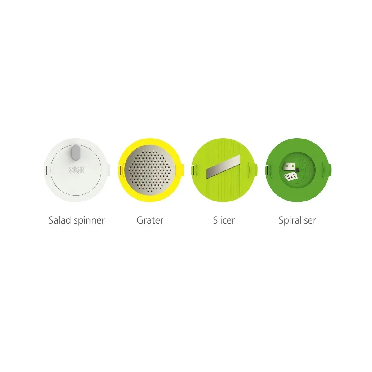 Joseph Joseph Multi-Prep 4 Piece Salad Preparation Set - Multicolour