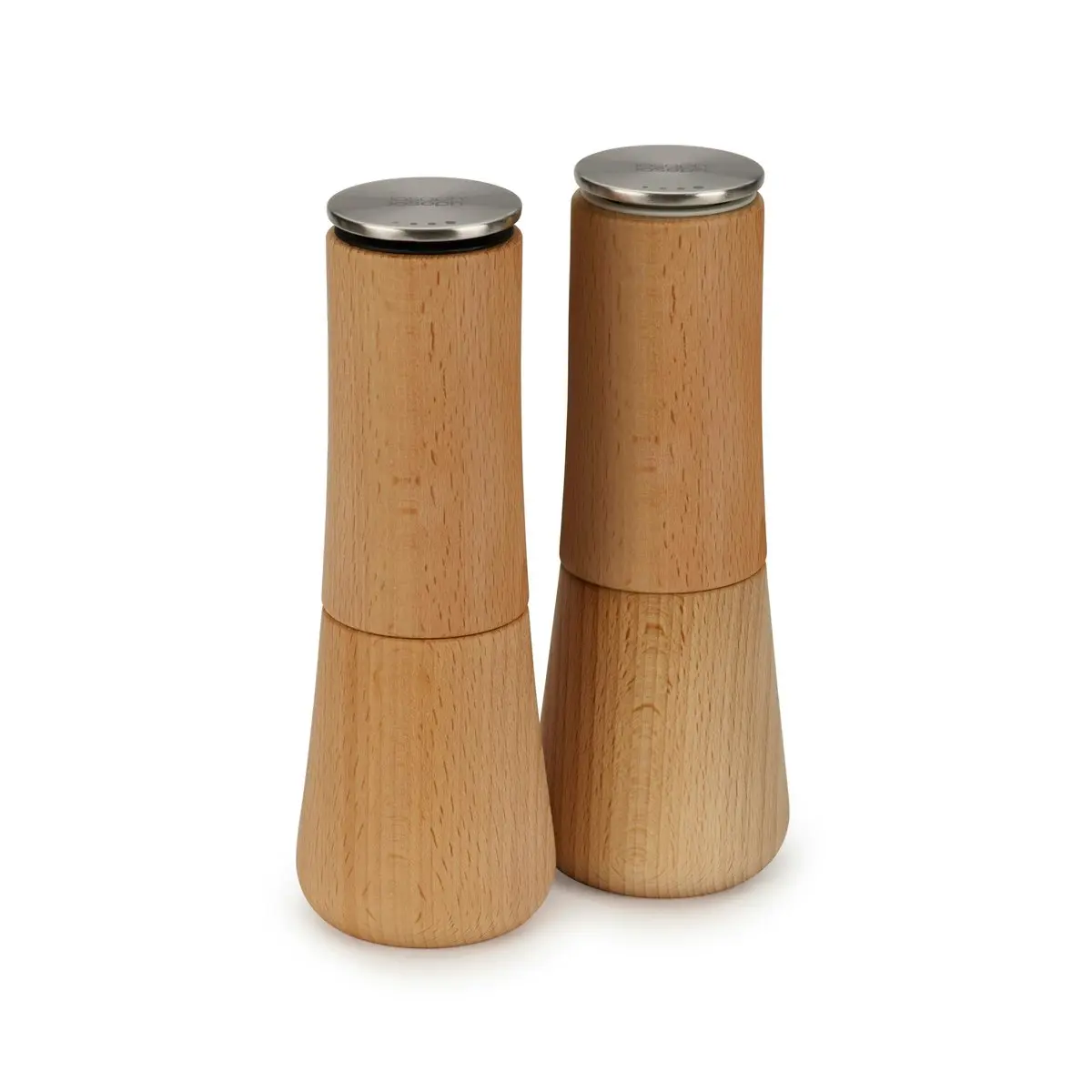 Joseph Joseph Milltop Wood No-spill Pepper Mill - Beech