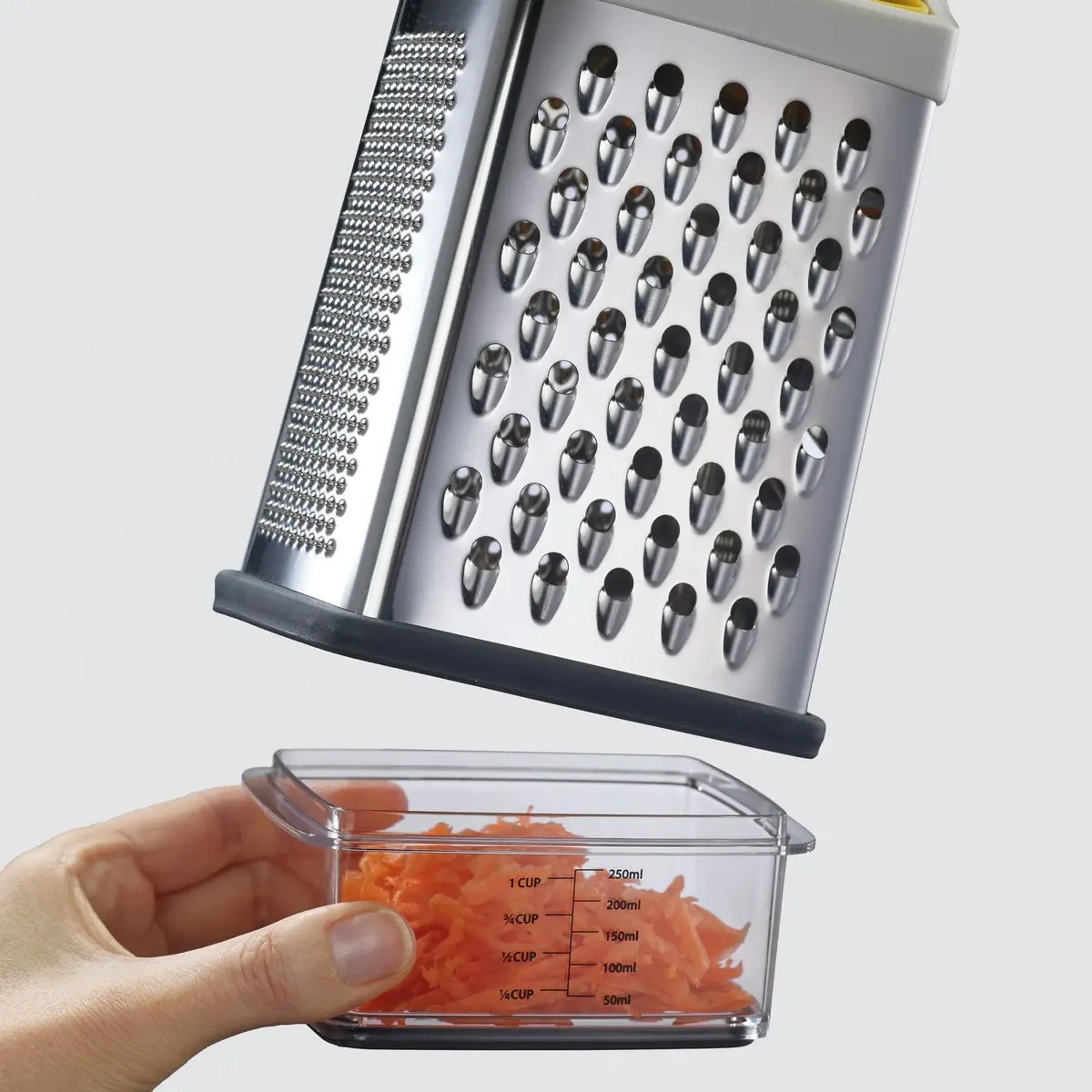 Joseph Joseph Multi-Grip Box Grater - Yellow