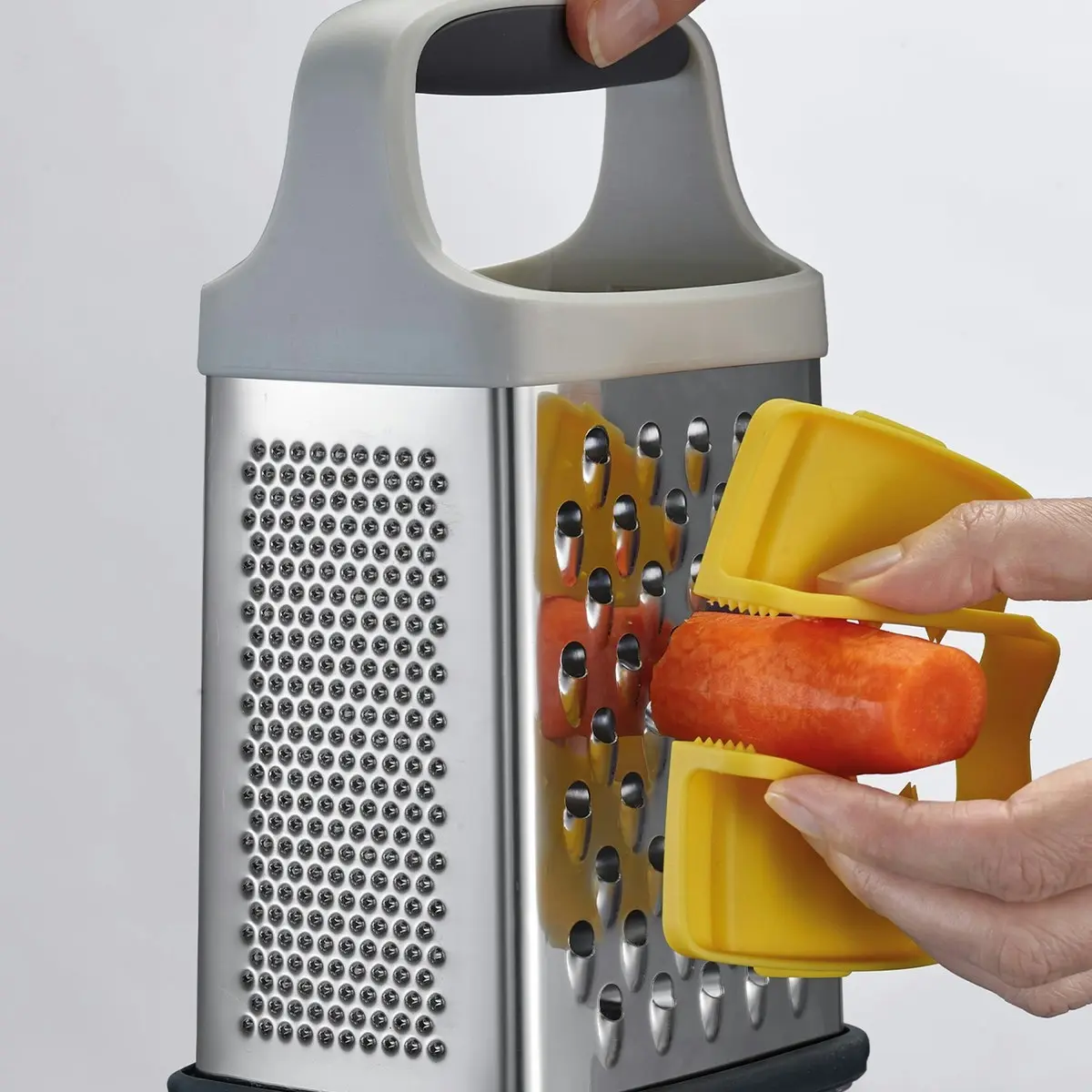 Joseph Joseph Multi-Grip Box Grater - Yellow