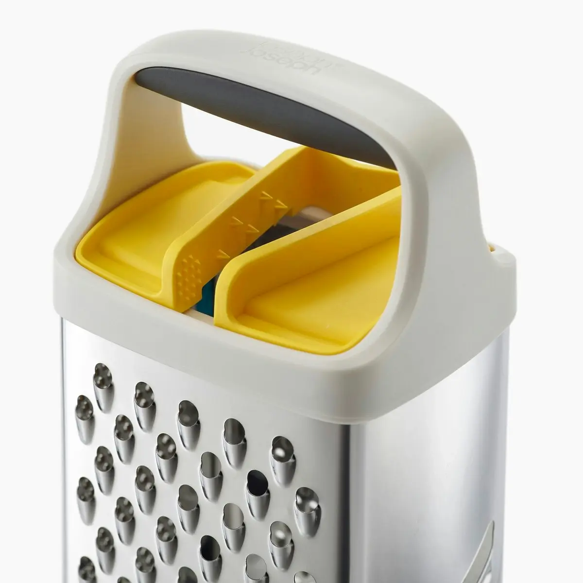 Joseph Joseph Multi-Grip Box Grater - Yellow