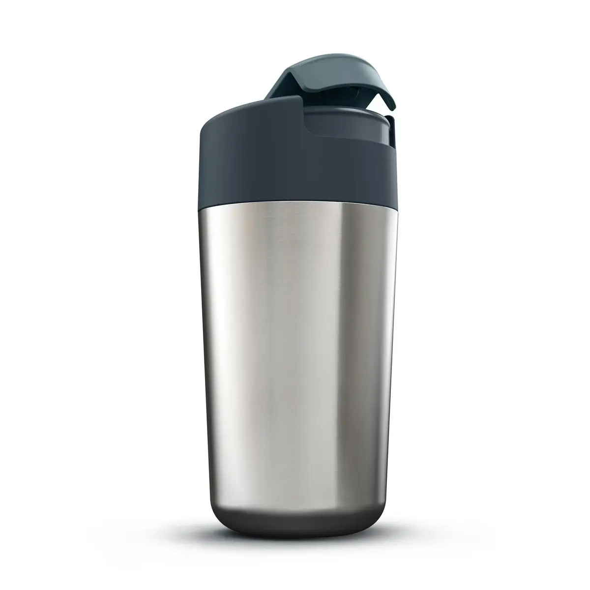 Joseph Joseph Sipp 454ml Large Steel Travel Mug - Grey