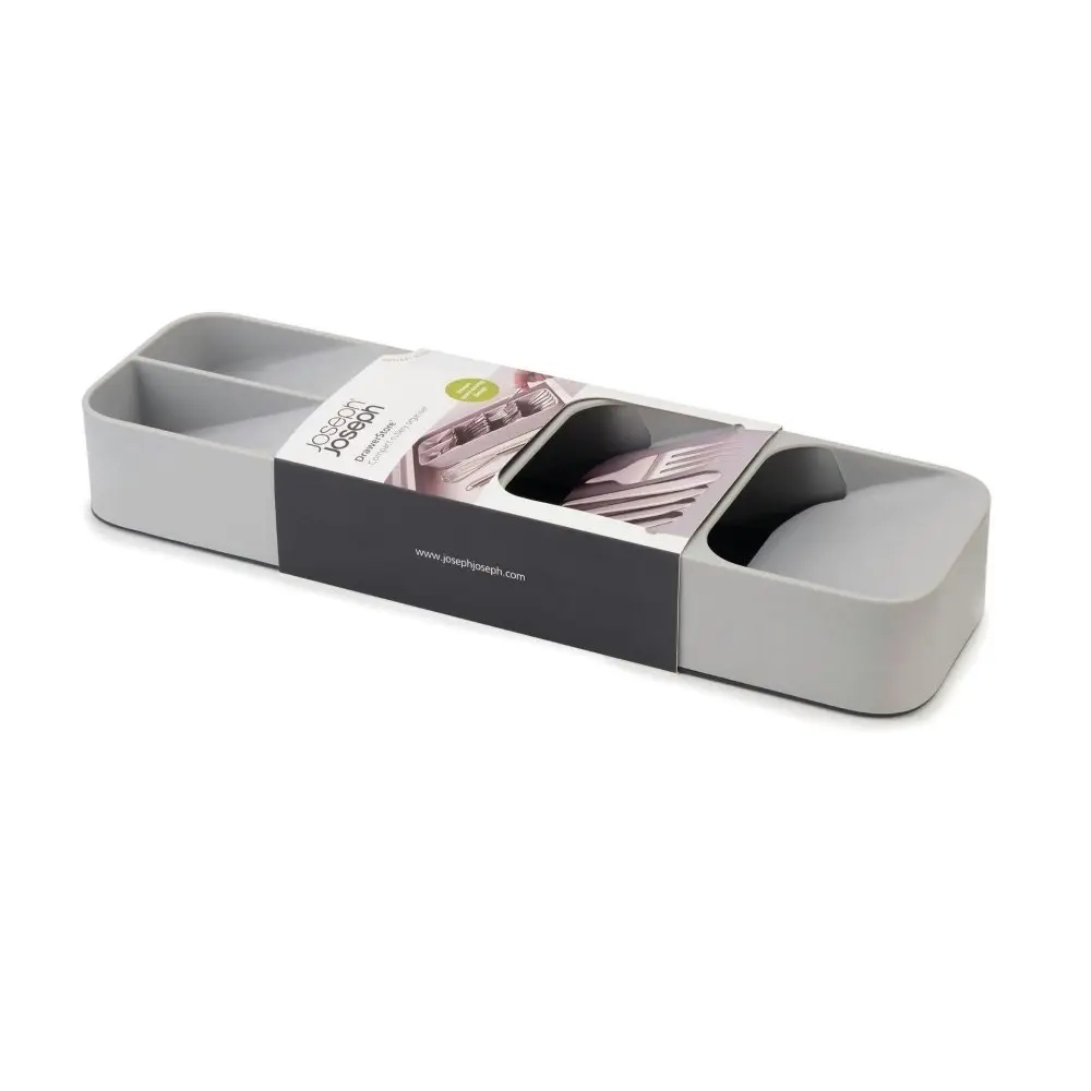 Joseph Joseph Drawerstore Compact Cutlery Organiser - Grey